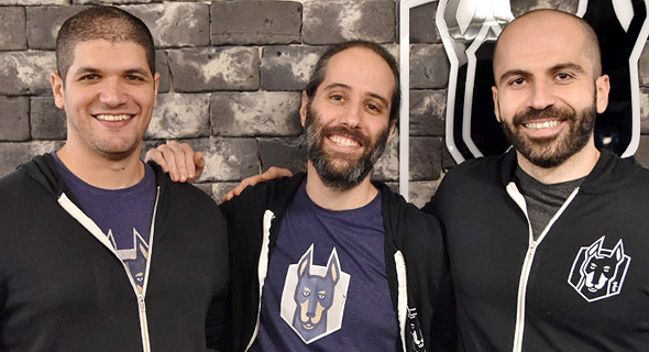 Snyk's co-founders: Assaf Hefetz, Guy Podjarny, and Danny Grander
