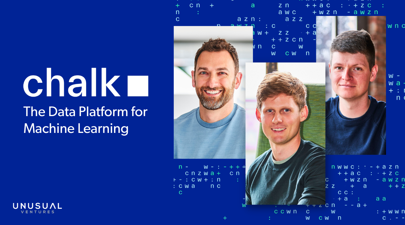 Why we co-led Chalk’s seed round