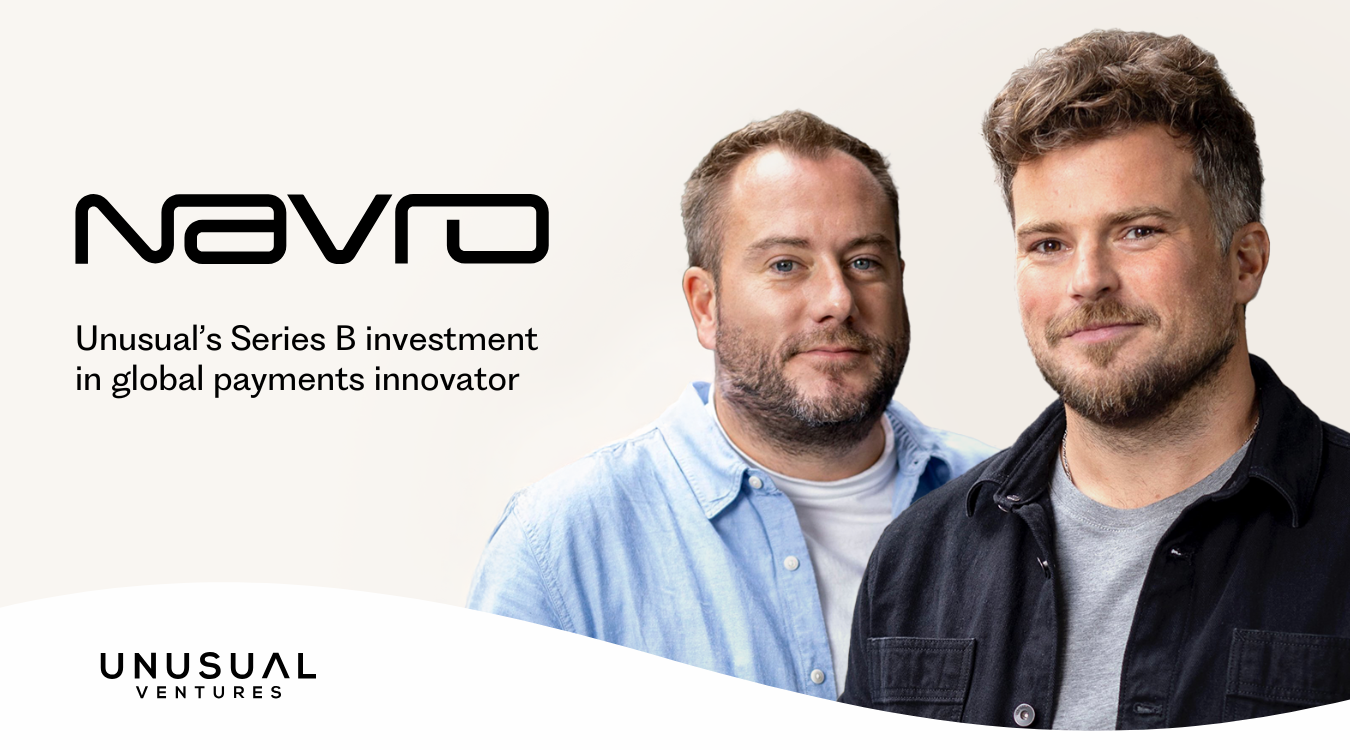 Our Series B investment in global payments innovator Navro