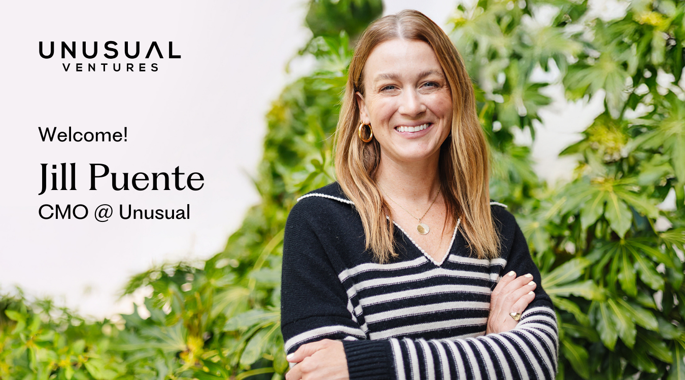 A warm welcome to Jill Puente, our new Chief Marketing Officer!