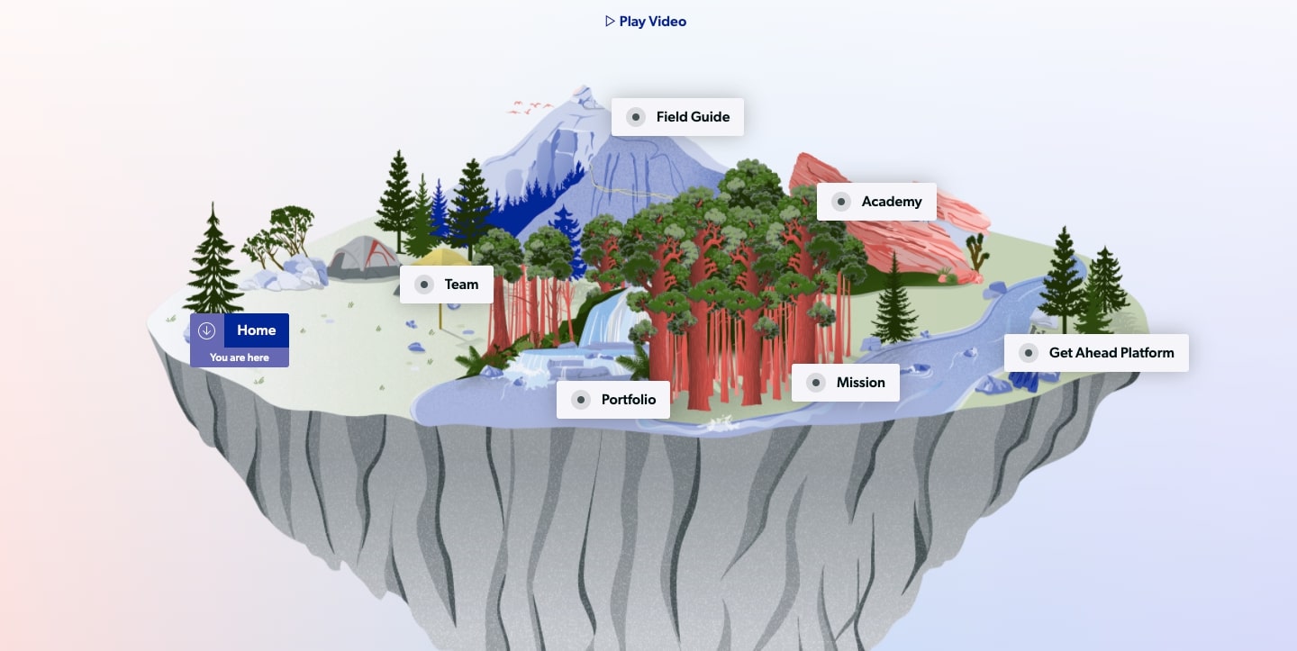 How Unusual Ventures uses a unique web design to stand out